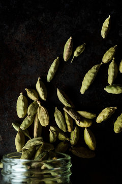 Seeds of cloud forest green cardamom