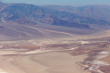 Badlands from Dante's View Death Valley USA