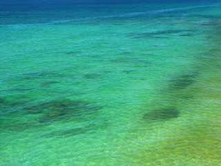 Fototapeta na wymiar Turquoise Water Background