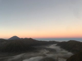 clouds river