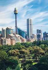 Poster Skyline van Sydney Australië © disq