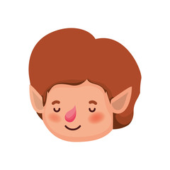 elf head avatar character