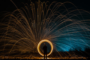 Firework men © Krzysztof
