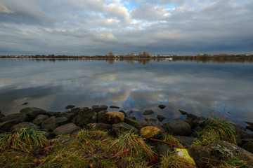 panoramic sea beach view in summer