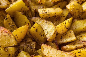 Homemade potato dish.