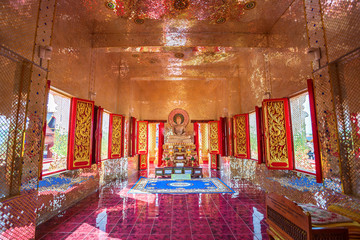 The Beautiful of Wat Pipatmongkol is a Buddhist temple It is a major tourist attraction Sukhothai, northern Thailand.November 17, 2018