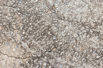 Abstract old dirty dark cement wall background on ground texture.