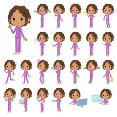 school dark skin girl purple jersey_emotion