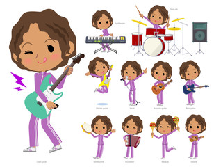 school dark skin girl purple jersey_pop music