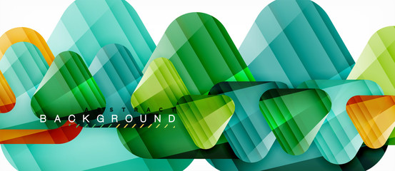 Geometric abstract background, triangles