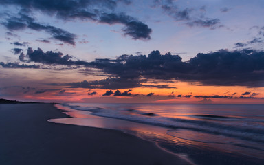 Fototapeta na wymiar Sunrise in South Carolina