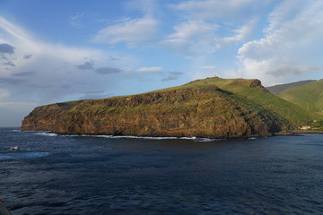 Fototapeta premium la gomera,san sebastian,berg
