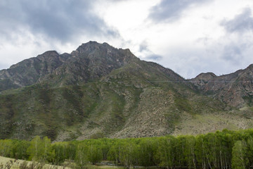 Katun valley and surrounding mountains, Altai, Russia