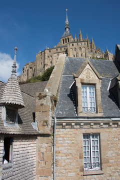Mont Saint Michel, Normandia, Francia
