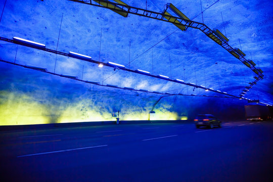 Laerdal tunnel in Norway