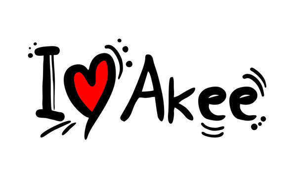 Akee fruit love message