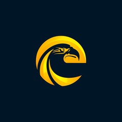 Elegant EagleLuxury Logo