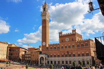 Obraz premium City Hall of Siena, Italy