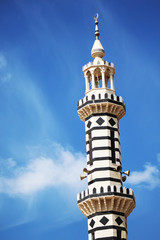 Fototapeta na wymiar Famous mosque in Jordan.