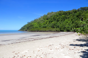 Beautiful coastal view near The Daintree in Tropical North Queensland, Australia