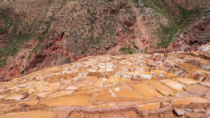 The Salinas of Maras, Peru