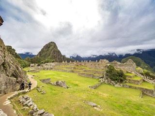 Constructions in the Machu Picchu citadel