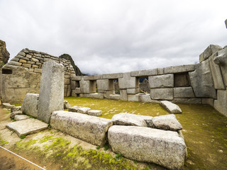 Temple of the Three Windows in Machu Picchu
