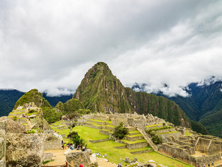 Machu Picchu citadel view