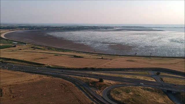 Drone vue a&eacute;rienne oc&eacute;an