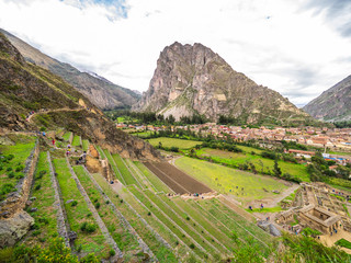 Views of the Ollantaytambo Sanctuary