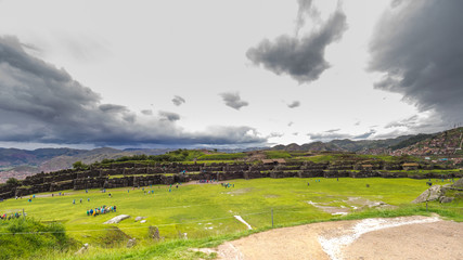 Views of the Sacsayhuaman fortress