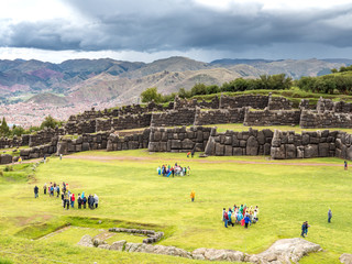 Views of the Sacsayhuaman fortress