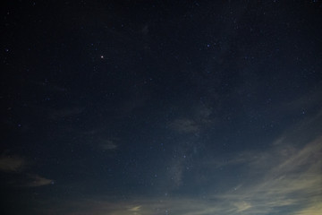 Obraz na płótnie Canvas Sky floor at night