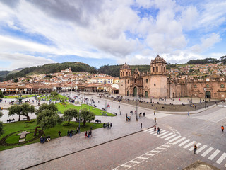 The Cathedral and Plaza de Armas of Cusco
