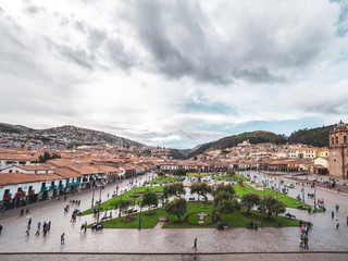 The Cusco Plaza de Armas