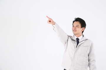 希望を抱く男性