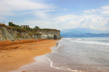 xi beach kefalonia greece