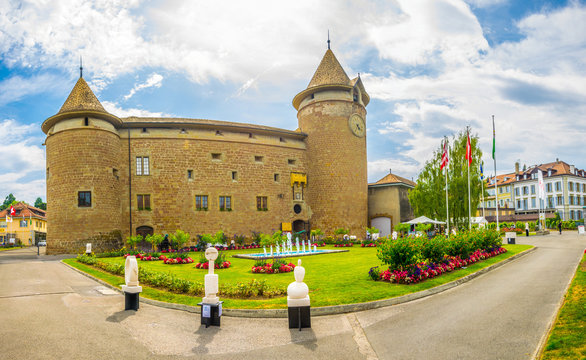 Palace de Morges in Switzerland