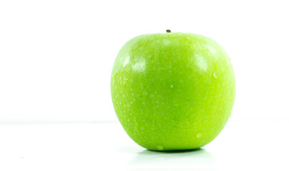apple fruits Refreshing eat healthy, diet food concept, ingredients concept background.on white background, copy space for your text.