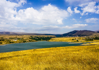 Kechut Reservoir Landscape View