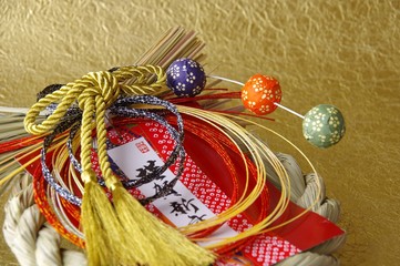 しめ飾り　しめ縄　正月飾り