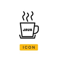 Java vector icon