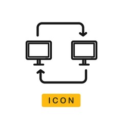 Network vector icon