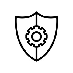 Shield vector icon