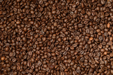 roasted coffee beans, coffee texture