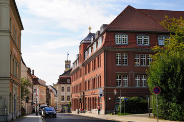 Europa, Deutschland, Sachsen, Oberlausitz, Landkreis Görlitz, Sechsstadt Zittau, Sparkasse auf der Neustadt