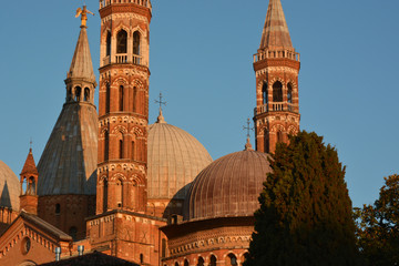 la stupenda cattedrale di Sant'Antonio da Padova, Italia