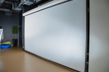 white a background on a wall