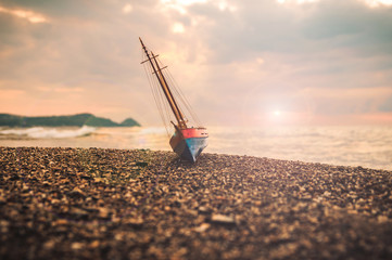 The Boat on the Beach