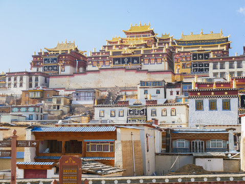 Song zan lin si monastery, Yunnan, CHina